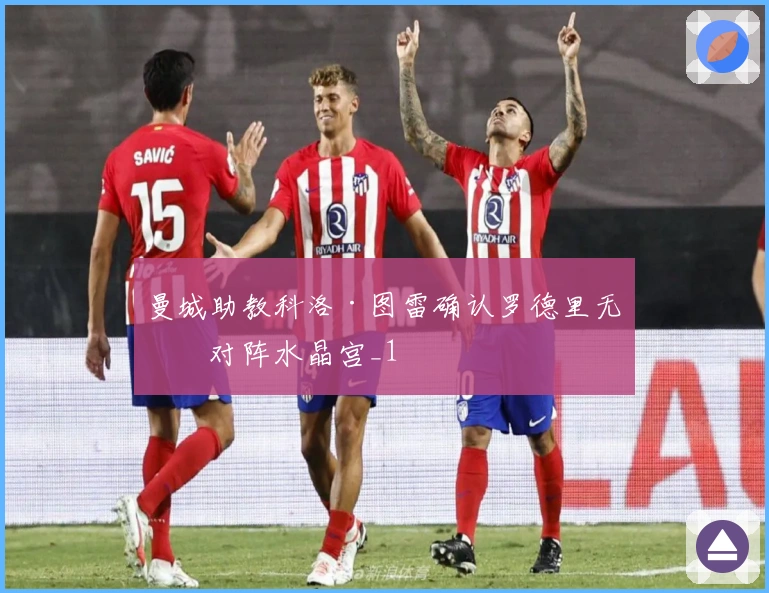 曼城助教科洛·图雷确认罗德里无缘对阵水晶宫_1